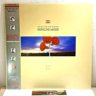 Depeche Mode – Music For The MassesLP 1987 Mute – ALI-28070 w/OBI