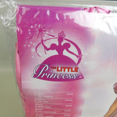 Rubie's Pink Fairy Tale Princess Girl's Halloween Costume - 12-14 Large #4210 - Picture 3 of 8