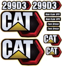 Fits Caterpillar 299D3 Decal Kit Skid Steer 3M VINYL / FREE SHIPPING