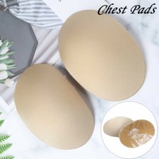 1 Pair Muscle Push-up Pads Self-Adhesive Invisible Soft Chest Enhancers for Mens