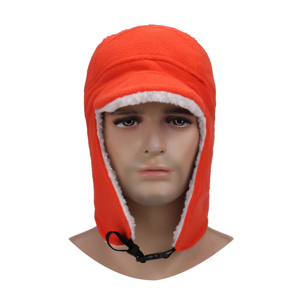 Men Women Warm Fleece Hats Winter Skull Cap Sports Ski Beanie with