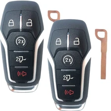 2 For 2015 2016 2017 Ford F-150  Car Remote Smart Prox Key Fob Smart Key