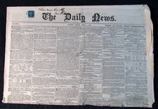 NobleSpirit  Civil War Era  April  8, 1864 "The Daily News" From London