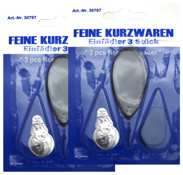6 X EinfäDler, NadeleinfäDler, EinfäDelhilfe, NäHnadel, NäHzubehöR-image