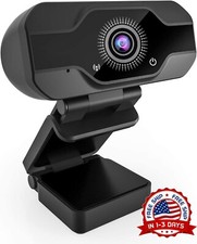 Camara Web Para PC Laptop Computadora 1080P Full HD USB Con Microfono Streaming