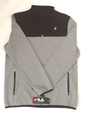 BNWT Fila Men's Sport Pullover Sz M new Black / Gray