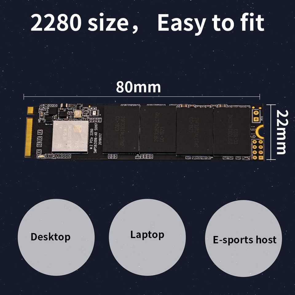 Kingchuxing M.2 2280 NVMe PCIe 3.0 SSD 128 GB 256 GB 512 GB 1 TB - Foto 10
