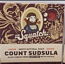 Dr Squatch Soap Count Sudsula Limited Edition Natural Soap