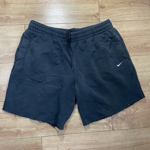 De Colección Nike Negra Casual Sudor Pantalones Cortos xxl para hombre  corte pierna Swoosh bolsillos se DESVANECIÓ | eBay