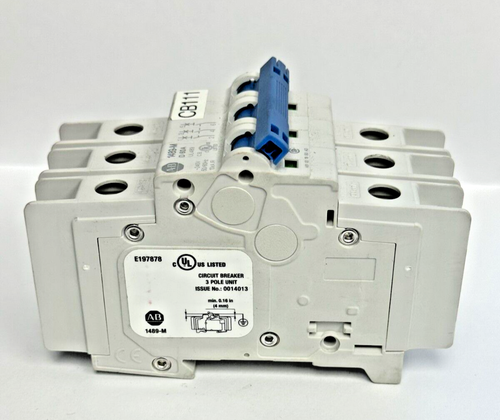 ALLEN-BRADLEY - 1489-M3D600 SER. D - CIRCUIT BREAKER - 3 P, 60 A, 240 V - Picture 7 of 8
