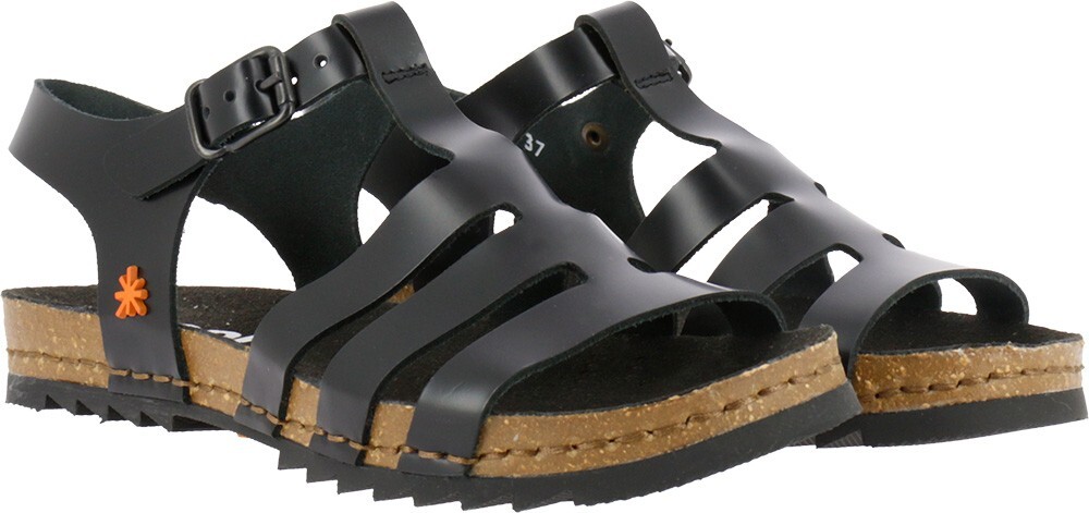 ART 1256 Creta City Women's Sandal (36EU, Black)