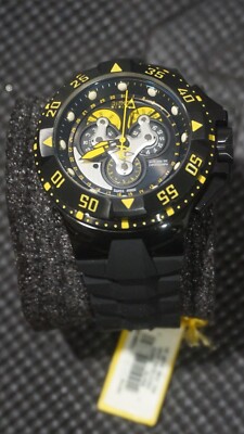 Unworn Invicta Excursion Men's Day/Date Steel Swiss Watch #18556