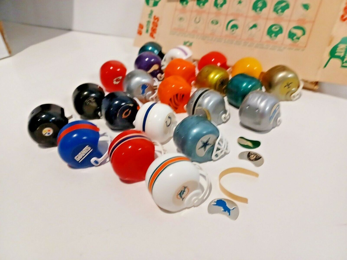 1980s Football NFL Mini Helmet Helmets Collection Lot Vending Gumball Toys & Box | eBay 1980s Football NFL Mini Helmet Helmets Collection Lot Vending Gumball Toys & Box | eBay