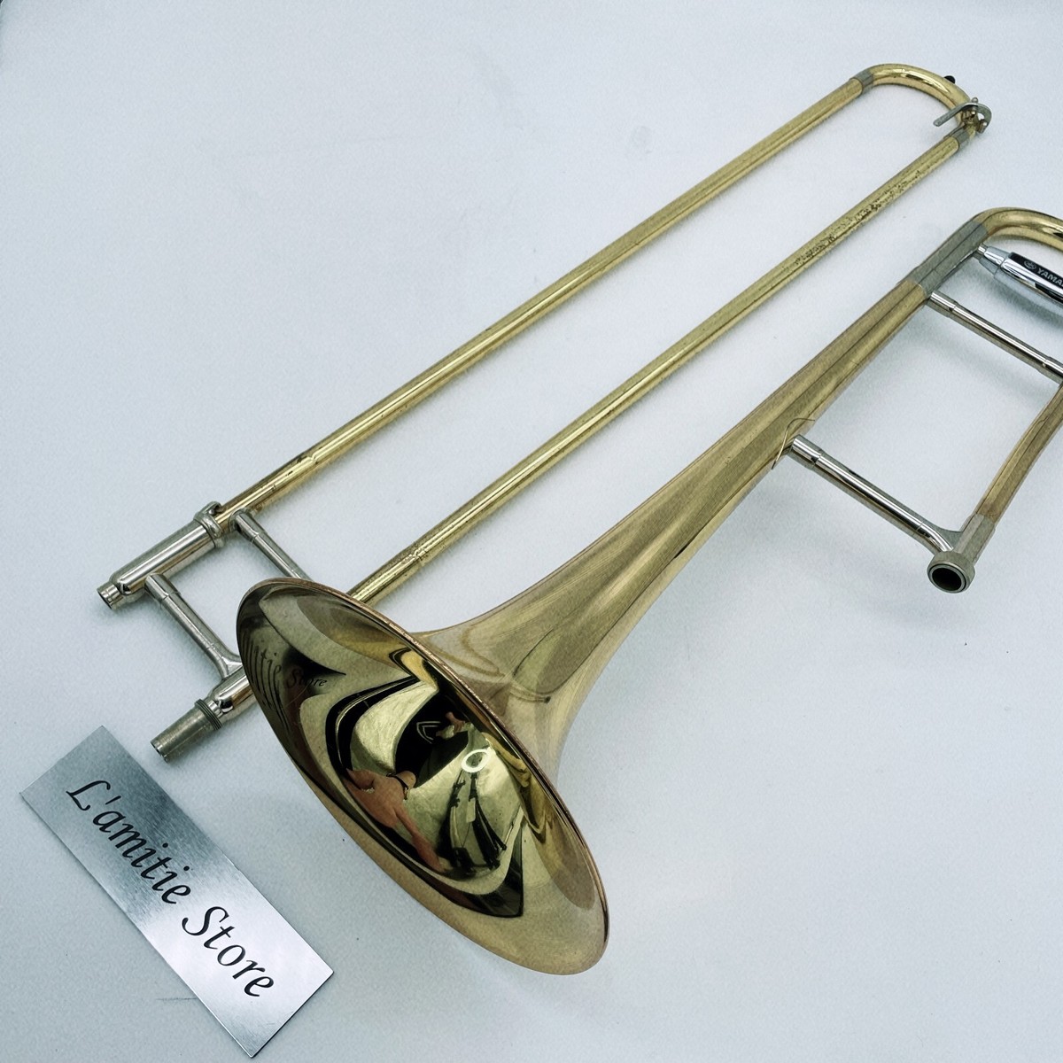 YAMAHA YSL-645 Tenor Trombone Japan YSL645 Hard Case Yellow YAMAHA YSL-645 Tenor Trombone Japan YSL645 Hard Case Yellow