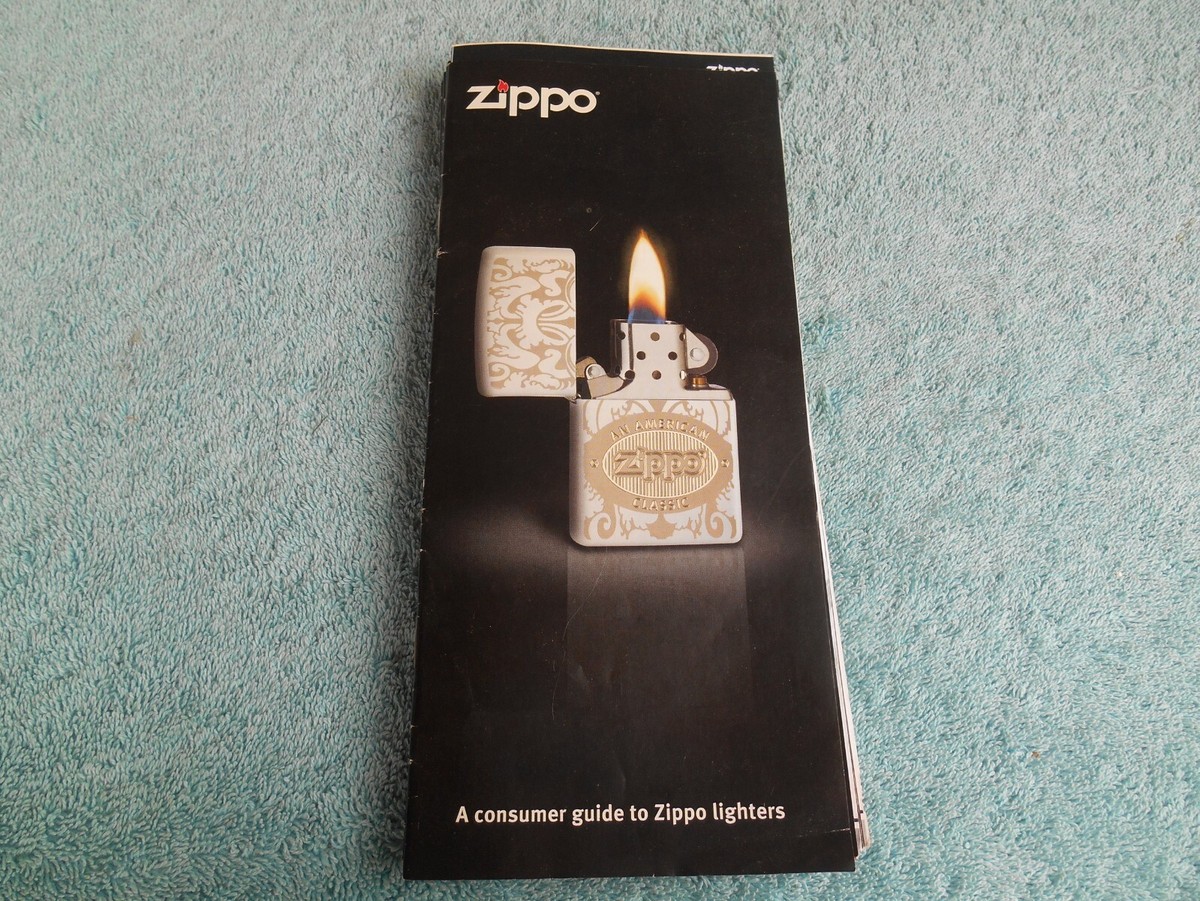 ZIPPO CIGARETTE LIGHTERS. 2015 CONSUMER GUIDE TO ZIPPO LIGHTERS