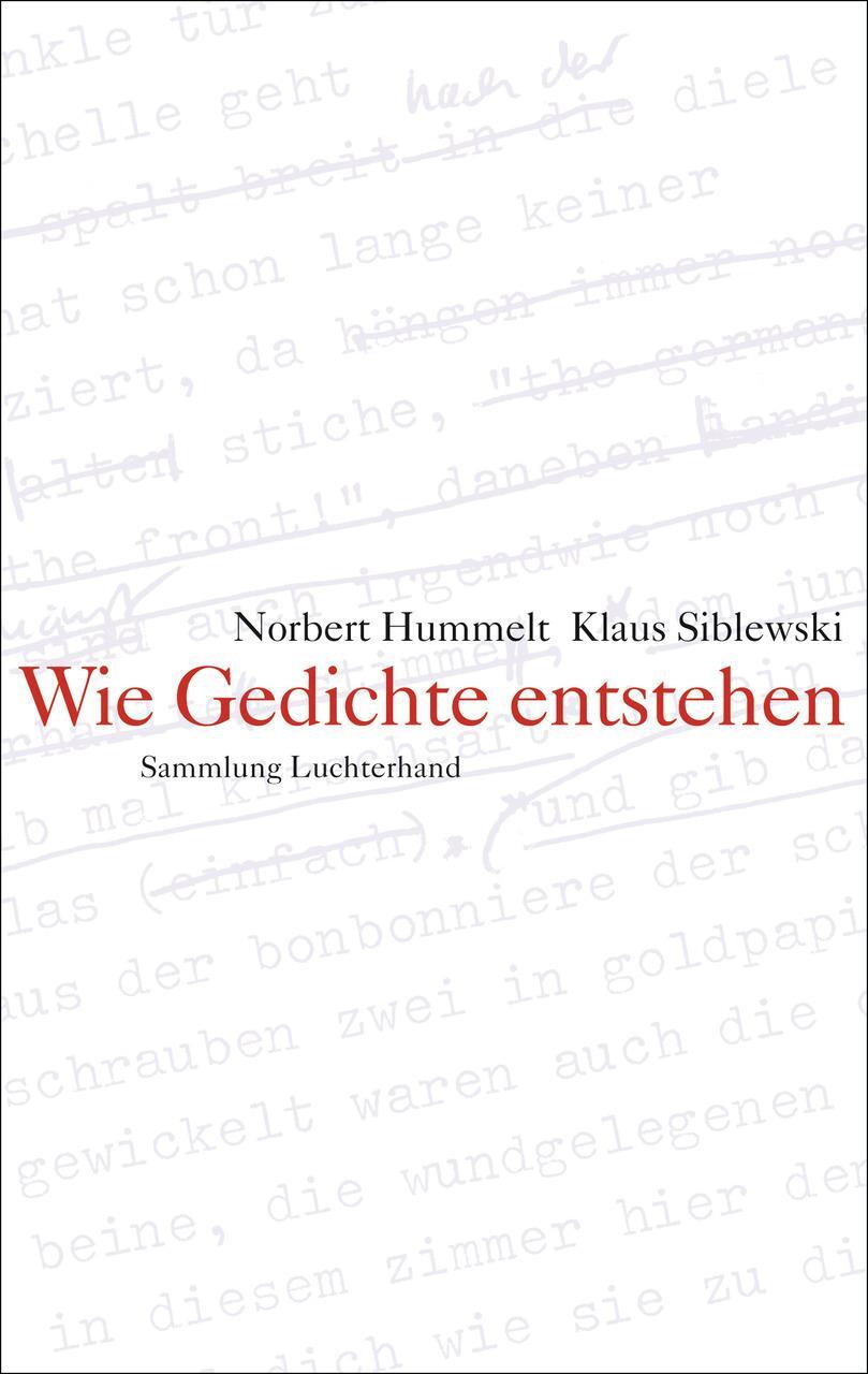 Thumbnail - Wie Gedichte Entstehen Norbert Hummelt