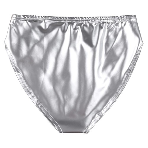 Slip uomo sexy pelle intimo wet look elastico in vita mutande lingerie - Foto 63 di 87