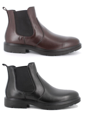 IGI & CO 66023 A/I Herren Schuhe High Chelsea Polnisch Stiefeletten Beatles Leder