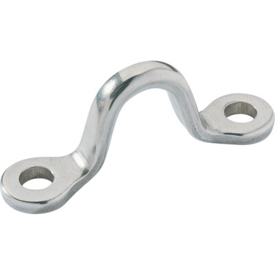 Ronstan Stainless Steel Rope Guide Narrow Saddle 10mm Clearance for 3/8inch Rope
