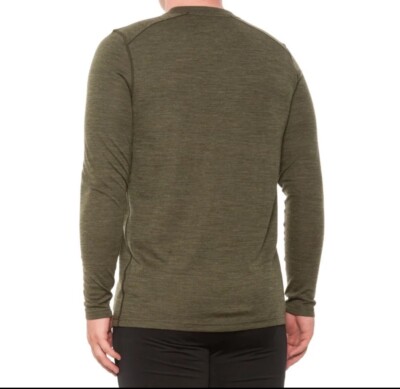 Terramar Woolskins 2.0 Base Layer Top - UPF 50, Merino Wool, Long