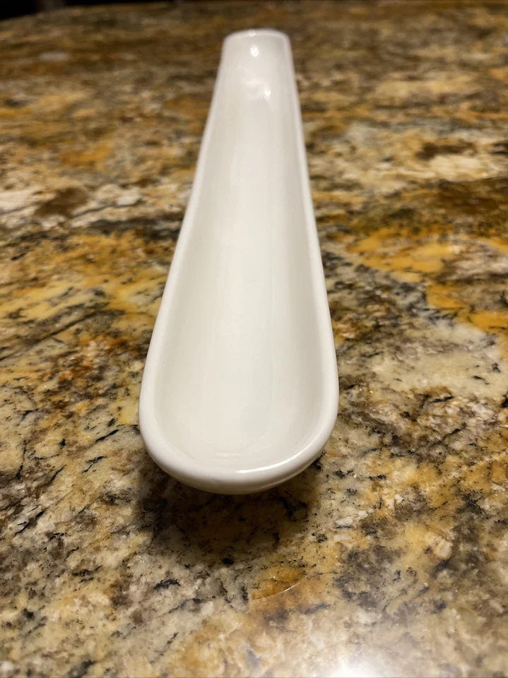 1 Each 10 STRAWBERRY STREET 16" WATER OLIVE BOAT SERVING TRAY DISH A-1836 - Image 2 of 4