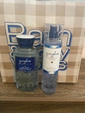 Bath  Body Works GINGHAM Fine Mist 8fl oz  Body Wash 10fl oz Set