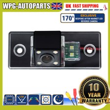 Reverse Camera For Audi TT Coupe Mk2 VW Touareg Number Plate Light Rear Fit NTSC