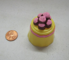 Dora The Explorer Talking Dollhouse Cupcake Table 1.75" Tall Cute Accessory Rare
