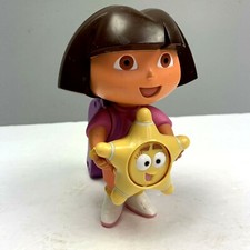 Dora the Explorer Talking Flashlight ToyQuest 2006 Lights Up Talks Handheld