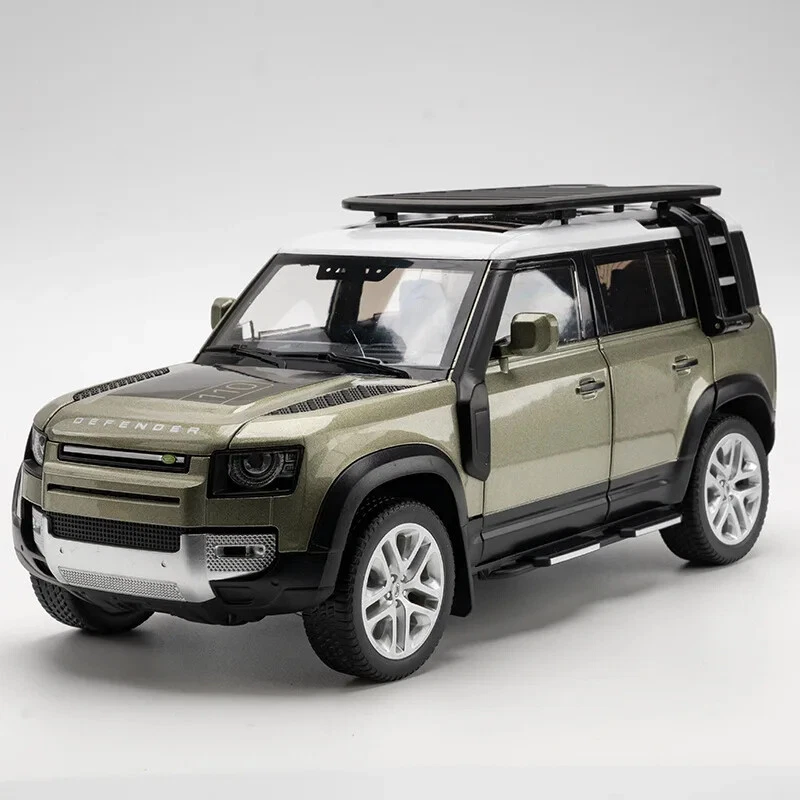 1:18 Land Rover Defender 110 Diecast Model Car Toy Collectible Sound Light Gift - Image 3 of 4