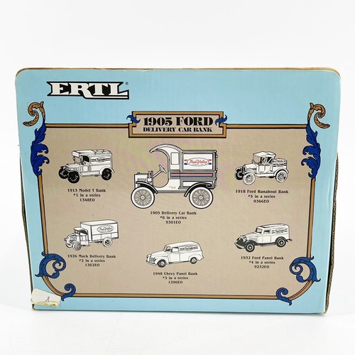 VTG Sealed 1987 ERTL 1905 Ford Delivery Car Bank Diecast Metal 1:25 True Value - Picture 7 of 12