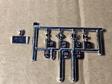 1 25 Scale Model Parts 32 Ford Highboy Street Rod Rear View Mirror More No Box