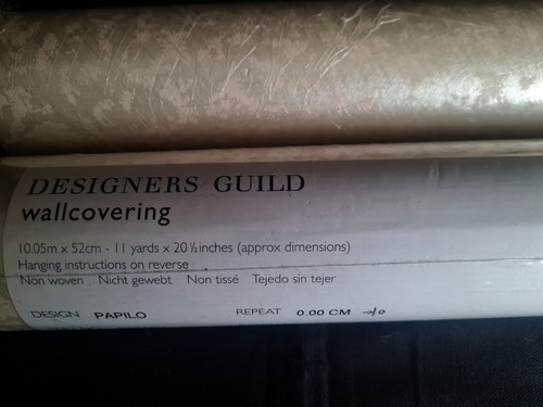 Designer Guild - 2 x PAPILO Alabaster Metallic P534 Wallpaper - Same Batch - Picture 5 of 9