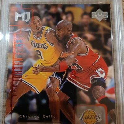 MICHAEL JORDAN　KOBE BRYANT　1998　NBA　UD KOBE BRYANT / MICHAEL JORDAN PSA 9 1998 UD MJ LIVING LEGEND