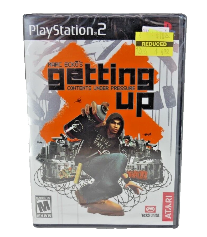 Marc Ecko s Getting Up Contents Under Pressure PlayStation 2