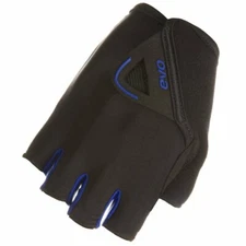 EVO Palmer Pro Short Finger Gloves Men Black/Blue Small Pair