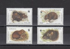 TIMBRE STAMP 4 ILE JAMAICA Y&T#896-99 FAUNE ANIMAL NEUF**/MNH-MINT 1996 ~C83