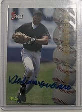 Signed Vladimir Guerrero Iconic Rookie Card Lot of 5- One Signed,Hi Value Cards