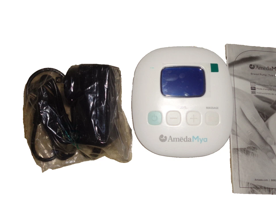 Ameda Mya Double Electric Breast Pump With Accessories, Adapter & Instructions - Image 2 of 4