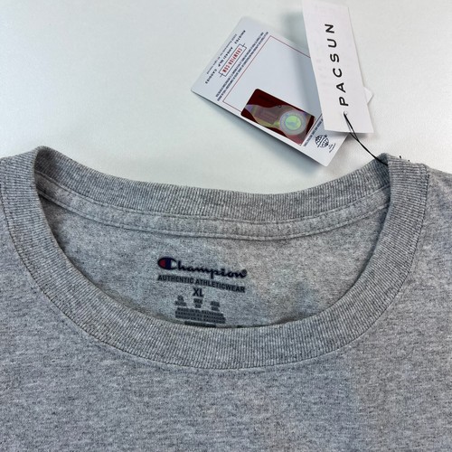 NEW NWT Champion Yale Bulldogs Shirt Adult Extra Large XL Gray Crew Neck NCAA - Picture 3 of 7