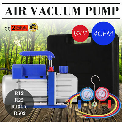 Air Vacuum Pump HVAC A/C Refrigeration Kit AC Manifold Gauge Set R12 R22 R502 AU | Australia Air Vacuum Pump HVAC A/C Refrigeration Kit AC Manifold Gauge Set R12 R22 R502 AU | Australia