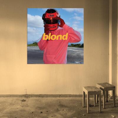 558533 Frank Ocean Blonde Music Album #2 Cover Art 16x12 WALL