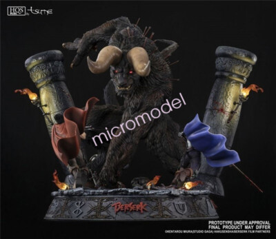 Tsume HQS+ Berserk 1/6 Scale Griffith ＆ Guts VS Zodd GK Resin Model Statue