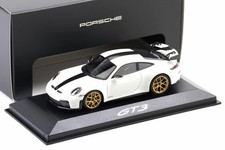 1:43 Minichamps Porsche 911 992.2 GT3 Coupe White/ Gold Wheels WAP DEALER