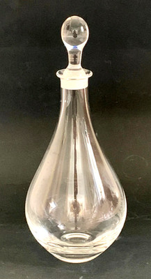 Elegante moderne Karaffe Klarglas 12'' schön einfach