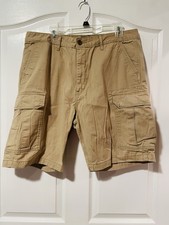 Levi Strauss Cargo Shorts Men's Light Brown Cargo Shorts Size 36