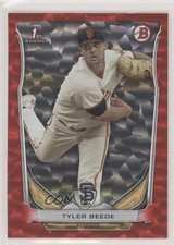 2014 Bowman Draft Red Ice 96/150 Tyler Beede #DP11 xm5
