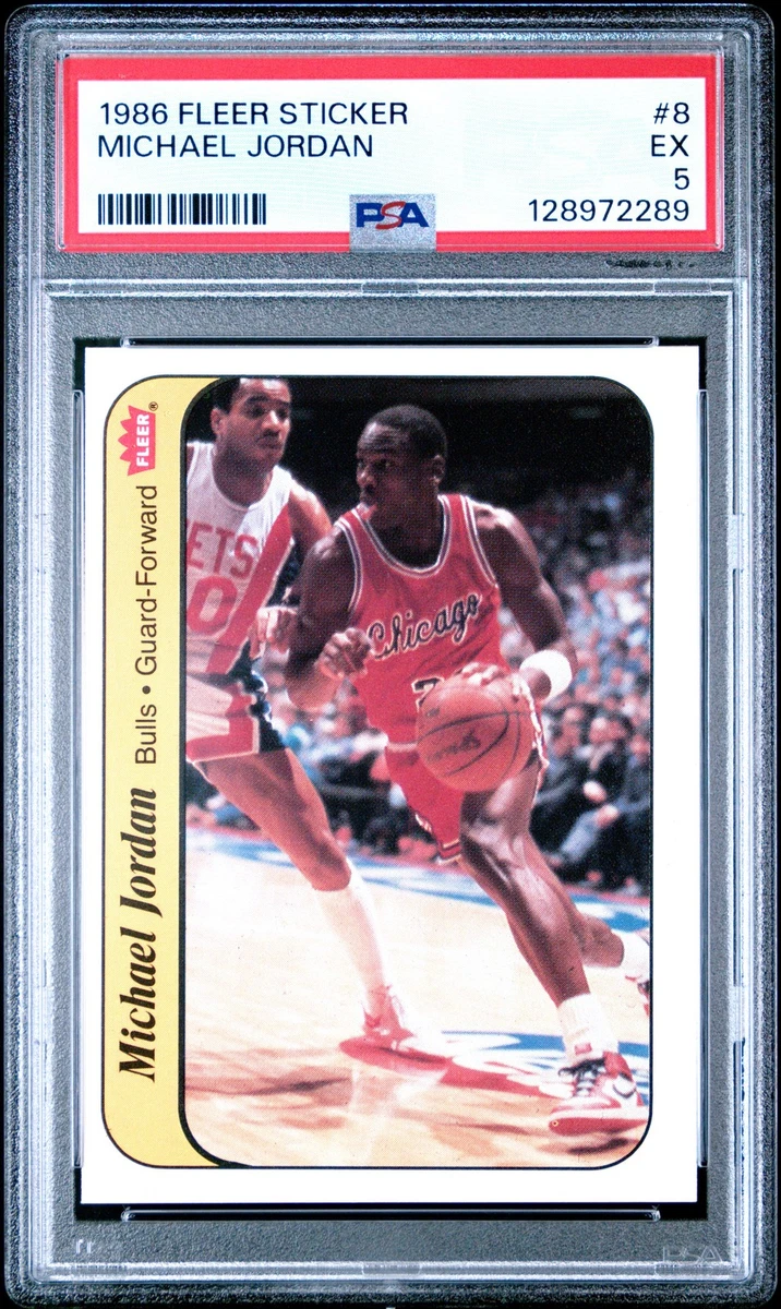 Fleer Michael Jordan Basketball 1986-87 Season Sports Trading