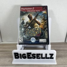 Medal of Honor Rising Sun PS2 Greatest Hits Complete CIB Tested