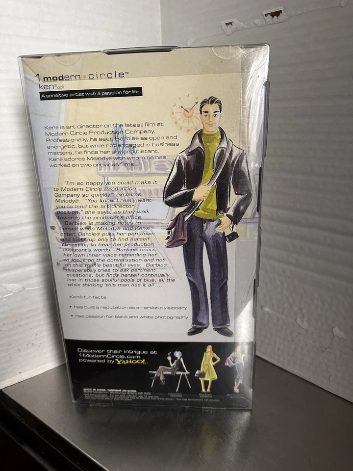 Barbie 1 Círculo Moderno Ken Art Director Muñeca Nueva En Caja NRFB Foto 3 de 4